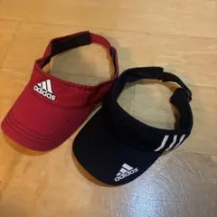 adidas メンズ　サンバイザー　2点セット