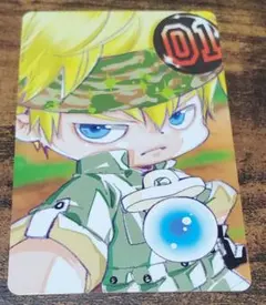 家庭教師ヒットマンリボーン　天野明展　自撮り風カード　コロネロ