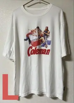 Coleman コールマン グラフィックTシャツ 半袖 L ホワイトのサムネイル