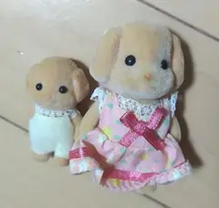 シルバニアファミリー トイプードルの人形セット