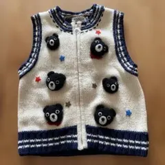 ダブルビー　ベスト　90㌢　冬