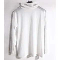 EMODA ハイネックシアートップス ハイネック シアー レイヤード ホワイト