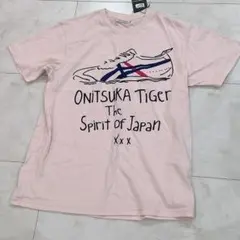 Onitsuka Tiger GRAPHIC TEE ピンク Lのサムネイル