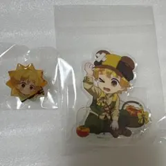 鬼滅の刃　我妻善逸　実りの秋まつりアクスタ　ころっと金平糖ピンズ