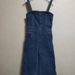 GU レディース デニムサロペット オールインワン M