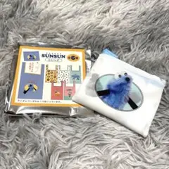 未使用 パペットスンスン エコバッグ 総柄