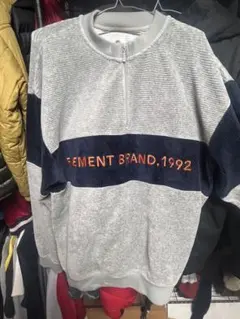 ELEMENT トレーナー・スウェット L/G グレー/ネイビー