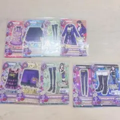 アイカツカード スパイシーアゲハ 紫吹蘭 カード ビジューワンピース