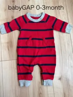 babyGAP ストライプ ロンパース 0-3ヶ月