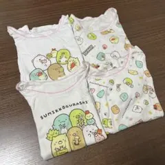 ☆すみっコぐらし 肌着 7分袖スリーマ 110cm 4点セット