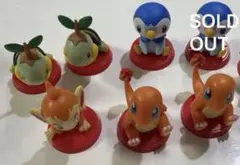 チョコエッグ　ポケットモンスター　旅立ちの３匹　6体まとめ売り