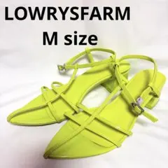 LOWRYS FARM ストラップサンダル ライムグリーンのサムネイル