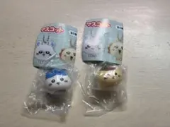 ちいかわ リップキャップマスコット ハチワレ くりまんじゅう セット