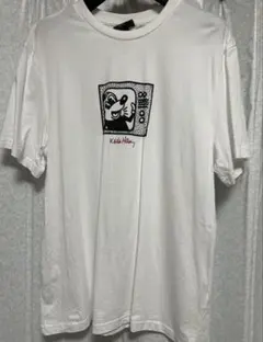 ビンテージ MEDALLION メダリオン キースへリング Tシャツ スリーアイ 