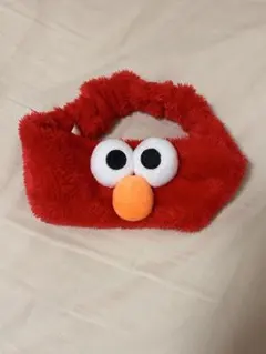 エルモ ヘアバンド 赤