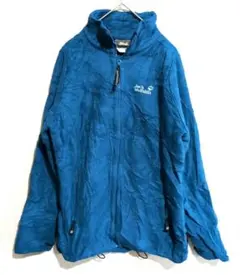 海外古着✨Jack Wolfskin 青ジャケット【 M】1981年ヴィンテージ