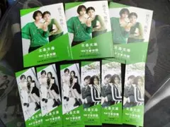 南沙良·出口夏希 文春文庫×映画　万事快調 小冊子 3冊 しおり 6枚（2種類）