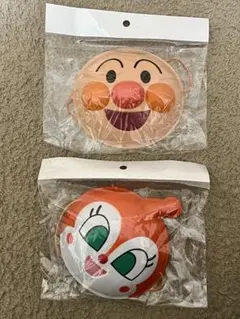 【新品未開封】アンパンマンミュージアム限定　アンパンマン　ドキンちゃん　おめん