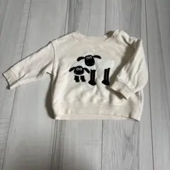UNIQLOひつじのショーントレーナー80cm
