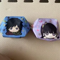 鬼滅の刃　ミニポーチセット　冨岡義勇　栗花落カナヲ
