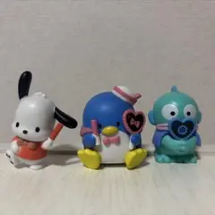 はぴだんぶいFUNFUNおうえんフィギュアポチャッコ ハンギョドンタキシードサム