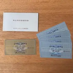 ゼビオホールディングス 株主優待券　20%10%割引券　※2025年12月まで