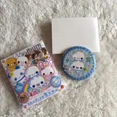 平成ファンシー 缶ミラー ぷくぷくあわわちゃん ファミマ限定