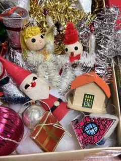 サンリオ ハローキティ 昭和レトロ クリスマスオーナメント アンティーク ハローキティ クリスマス オーナメントセット