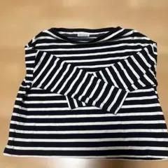 Audrey and John Wad ボーダー長袖Tシャツ F
