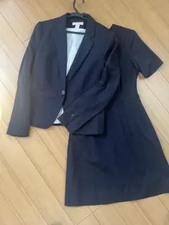 紺色セレモニースーツネイビー 入学入園卒園卒業ジャケットワンピース