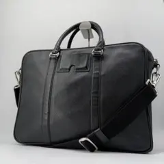 20845✨BALLY バリー ビジネスバッグ 2WAY レザー ブラック