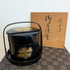 輪島塗 沈金菊花文様 二段重箱 - メルカリ