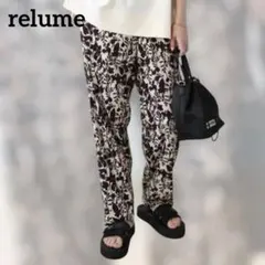 JOURNAL STANDARD relume バイカラーフラワーイージーパンツのサムネイル