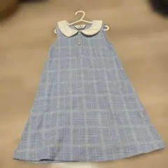 H&M キッズ ツイード風ワンピース 120cm-130cm