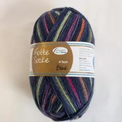 RELLANA Flotte Socke 毛糸 100g ネイビー