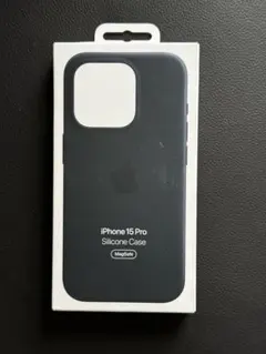 Apple純正 iPhone 15 Pro シリコンケース ブラック 新品