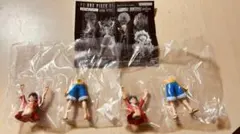 HG ONE PIECE 01 ガチャガチャ　ルフィ　2体