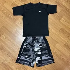 くるみ様Under Armour Tシャツ YMD140ハーフパンツYLG150