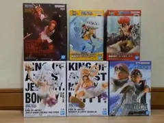 ワンピースフィギュアまとめ売り(6体セット)