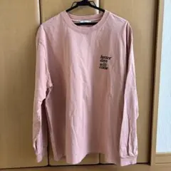BAYFLOW ロングスリーブTシャツ ピンク サイズ3 (M〜L相当)