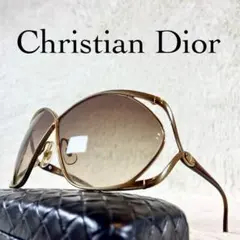美品　70sChristian Dior　オーストラリア製　2056　ブラウン