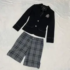 hiromichi nakano 女の子男の子 フォーマルスーツ 黒 165cm