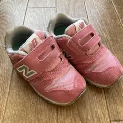 new balance ピンク ベビーシューズ　13