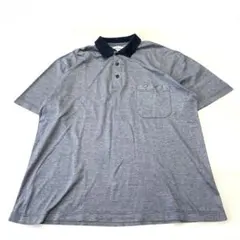 トラサルディ（Trussardi）グレーポロシャツ　サイズ52（L〜XL相当)のサムネイル