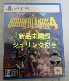 【新品】PS5 (初回特典付)ボーダーランズ4 通常版