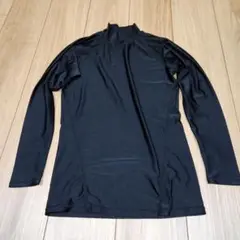 ブラック 長袖 スポーツシャツ M