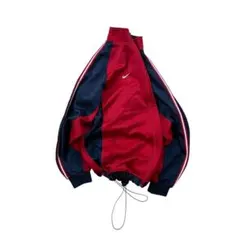 00s NIKE トラックジャケット 赤 archive y2k tech