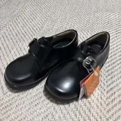 新品ブーツ15.5cmCHARKIES ブラック フォーマルシューズ