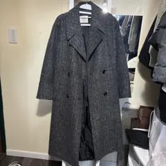 BEAMS HEART グレー チェスターコート