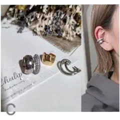 1068-c＊イヤーカフ ３点 セット